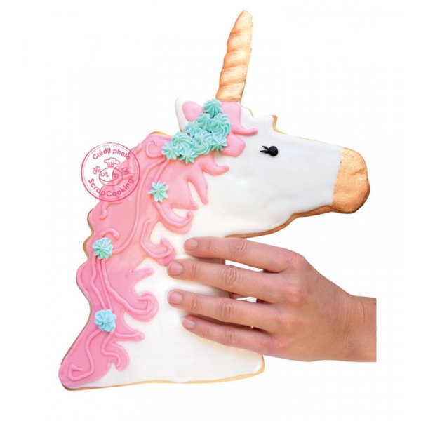 Ausstecher XXL - Einhorn - 30 x 22,5 cm