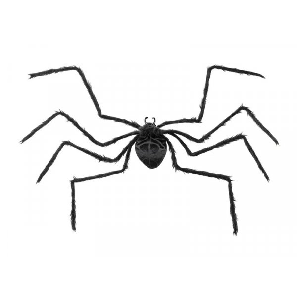 Groe Spinne - ca. 1 m - Schwarz