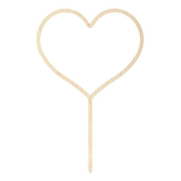 Kuchendeckel - Holz - Herz