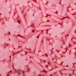 Streuselmischung - Hellrosa - PME - 76 g