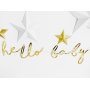 Girlande - Hallo Baby - Gold