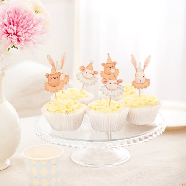 Kuchenspie�e - Niedliche Tiere - 6er-Pack