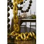 Zahlenballon - Gold - 35 cm