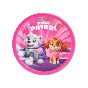 Pappteller - Paw Patrol - Rosa - 23 cm - 8 Stück Pappteller - Paw Patrol - Rosa - 23 cm - 8 Stück