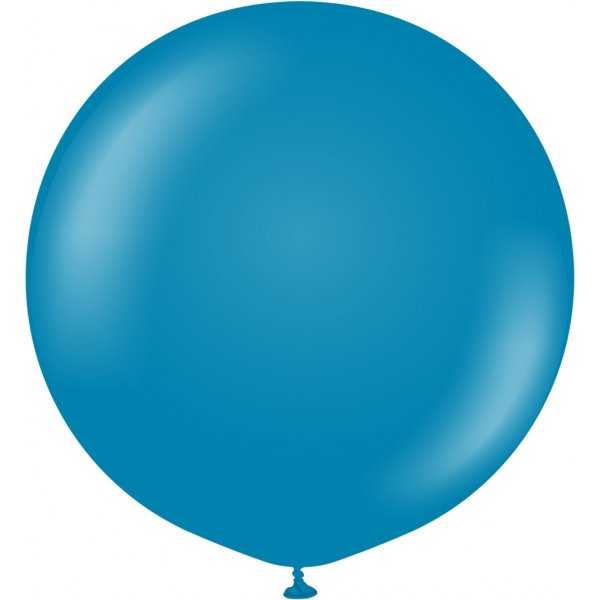 Luftballons einfarbig - Premium 90 cm - Deep Blue - 2er-Pack