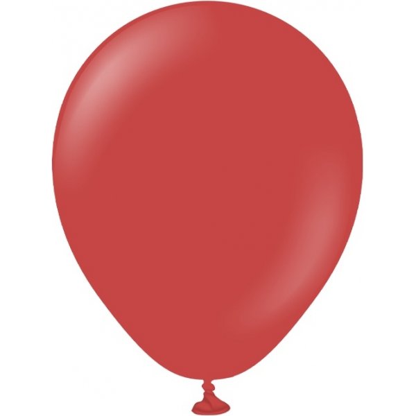Einfarbige Mini-Luftballons - Premium 13 cm - Tiefrot
