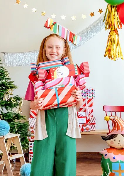 Geschenkboxen - Karamell - Rosa/Rot - 2er-Pack