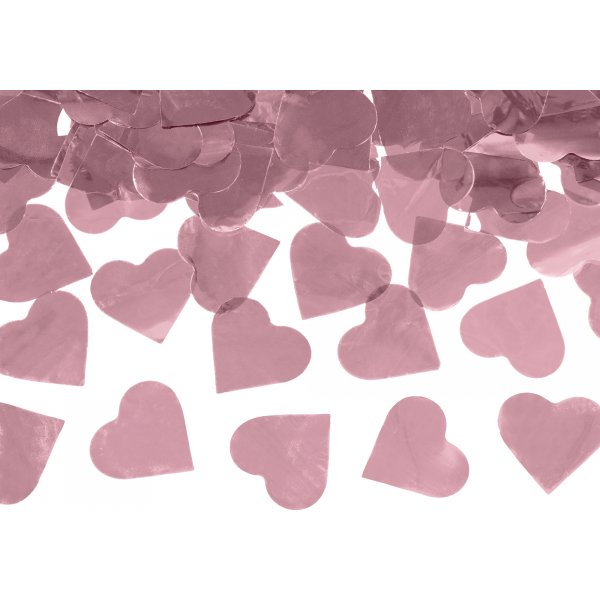 Konfettikanone - 60 cm - Rosenherzen Konfettikanone - 60 cm - Rosenherzen