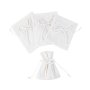 Stoffbeutel mit Schleife - Weiß - 4er-Pack Stoffbeutel mit Schleife - Weiß - 4er-Pack