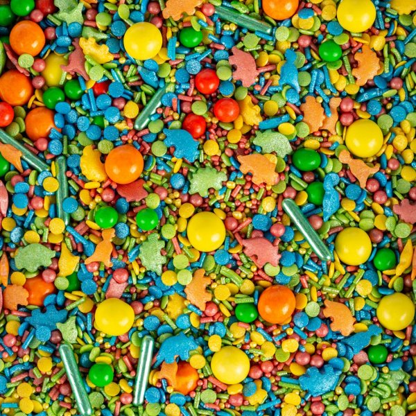Streuselmischung - Dino Party - Super Streusel - 90g Streuselmischung - Dino Party - Super Streusel - 90g
