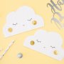 Servietten - Wolken - Gold - 20er-Pack
