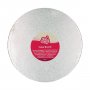 Kuchenplatte - silber - 3 mm dick - 25,4 cm Durchmesser Kuchenplatte - silber - 3 mm dick - 25,4 cm Durchmesser