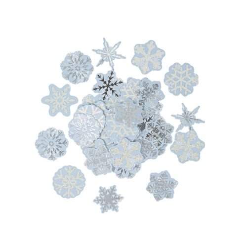 Konfetti - Schneeflocken - Hellblau - 100er-Packung Konfetti - Schneeflocken - Hellblau - 100er-Packung