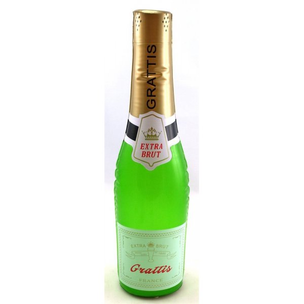 Aufblasbare Flasche - Herzlichen Gl�ckwunsch