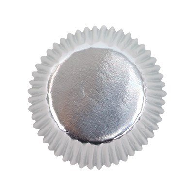 Mini-Muffinformen - Metallic - Silber - 45 St�ck - PME