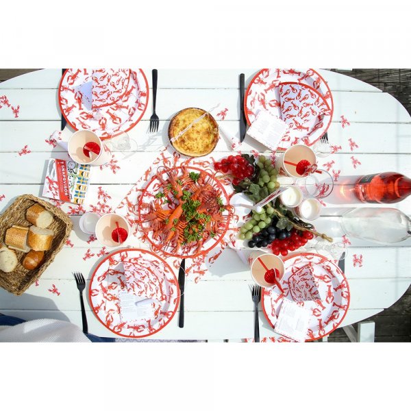 Cake Topper - Krabbenscheibe - Rotmetallic Cake Topper - Krabbenscheibe - Rotmetallic