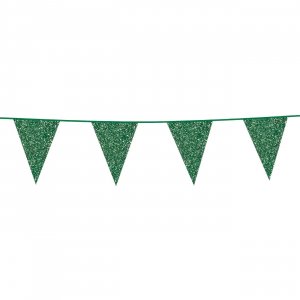 Girlande - Grüner Glitzer - 6 m Girlande - Grüner Glitzer - 6 m
