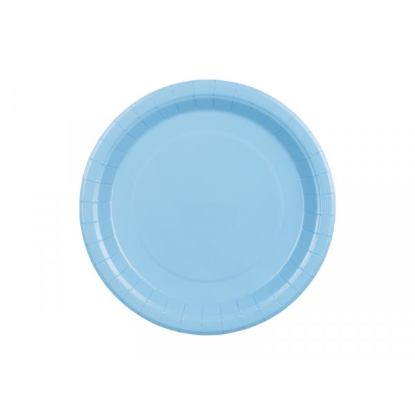 Pappteller - Hellblau Pappteller - Hellblau