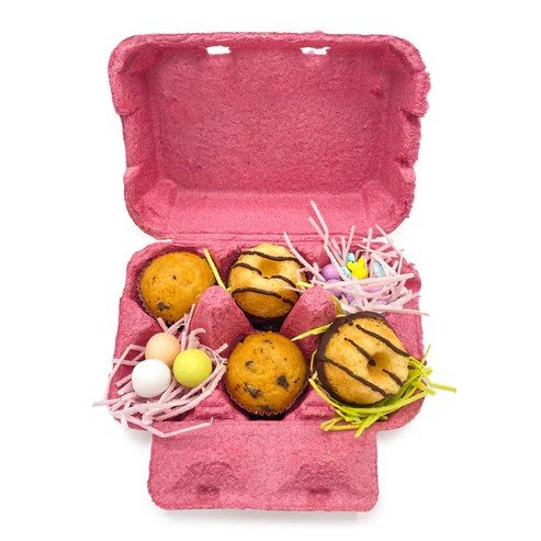 Eierkarton - Rosa - Happy Sprinkles