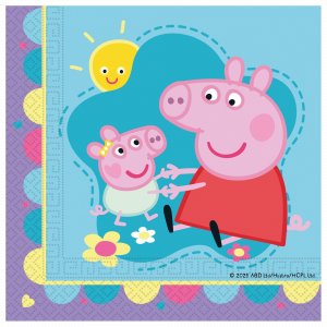 Servietten - Greta Gris - 20er-Pack Servietten - Greta Gris - 20er-Pack
