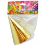 Partyhüte - Gold - 6er-Pack Partyhüte - Gold - 6er-Pack