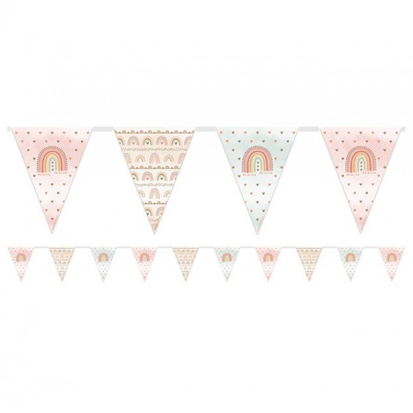 Wimpel - Flaggen - Boho-Regenbogen Wimpel - Flaggen - Boho-Regenbogen
