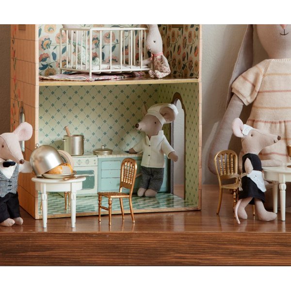 Stuhl in Gold fr die Muse - Maileg