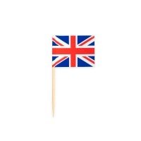 Party Picks - Union Jack - 50er-Packung Party Picks - Union Jack - 50er-Packung