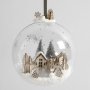 Bastelset - Hngekugel - Weihnachtslandschaft