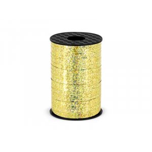 Geschenkschnur/Ballonschnur - Holografisch Gold - 225 m Geschenkschnur/Ballonschnur - Holografisch Gold - 225 m