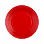 Pappteller - Rot - 22,5 cm - 10er-Packung Pappteller - Rot - 22,5 cm - 10er-Packung