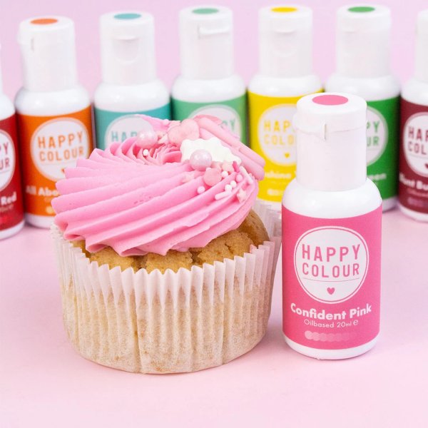 Happy Colour - Flüssige Ölfarbe - Kräftiges Rosa - 20 ml Happy Colour - Flüssige Ölfarbe - Kräftiges Rosa - 20 ml