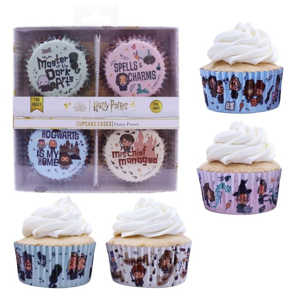 Cupcake-Förmchen - Harry Potter - Folienprägung - 60er-Packung Cupcake-Förmchen - Harry Potter - Folienprägung - 60er-Packung
