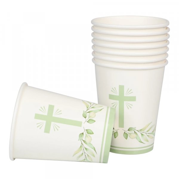 Pappbecher - Cross - 8er-Packung Pappbecher - Cross - 8er-Packung