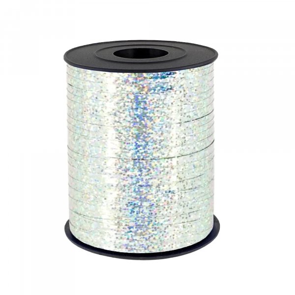 Paketschnur/Ballonschnur - Holographic Silber - 225 m Paketschnur/Ballonschnur - Holographic Silber - 225 m