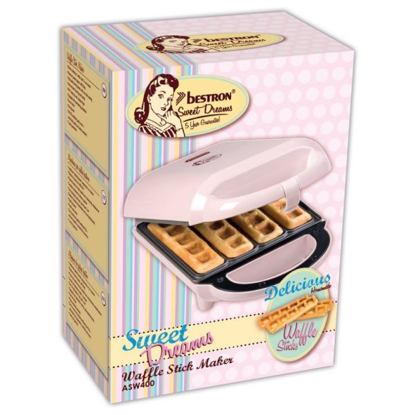 Waffeleisen - Waffelstäbchen - Bestron Sweet Dreams Waffeleisen - Waffelstäbchen - Bestron Sweet Dreams