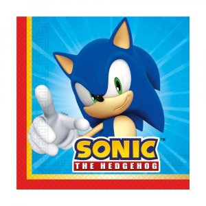 Servietten - Sonic - 20er-Packung Servietten - Sonic - 20er-Packung
