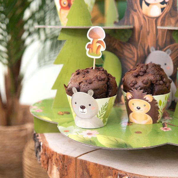 Muffinformen - Freunde des Waldes - 6er-Packung Muffinformen - Freunde des Waldes - 6er-Packung