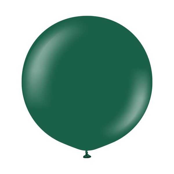 Luftballons, einfarbig - Premium 60 cm - Dunkelgrün - 2er-Pack Luftballons, einfarbig - Premium 60 cm - Dunkelgrün - 2er-Pack