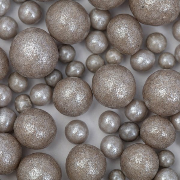 Zuckerperlen - Silber - Gemischte Größen - PME - 74 g Zuckerperlen - Silber - Gemischte Größen - PME - 74 g