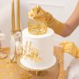 Tortenaufsatz - Krone - Gold - 10 cm Tortenaufsatz - Krone - Gold - 10 cm