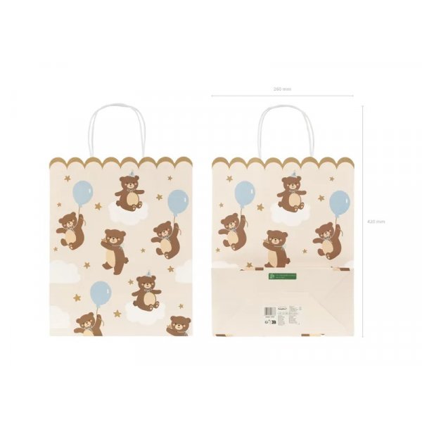 Geschenktüte - Teddybär mit Luftballon Geschenktüte - Teddybär mit Luftballon