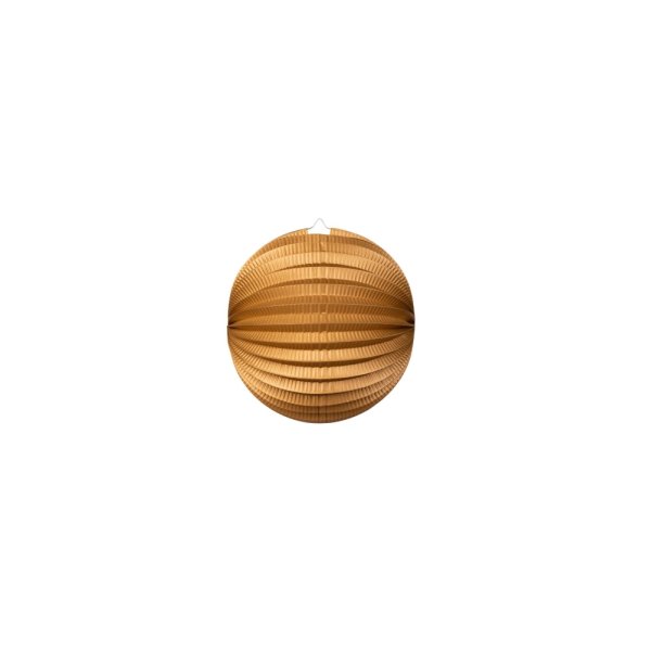 Laterne - Papier - Goldmetallic - 25 cm Laterne - Papier - Goldmetallic - 25 cm