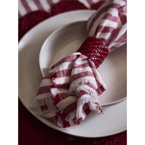 Gaby Serviette 45 x 45 cm - Rot