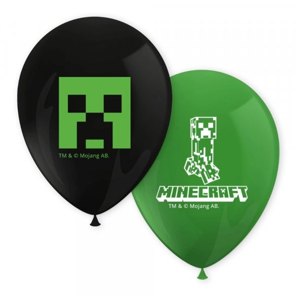 Ballons - Minecraft - 8er-Pack Ballons - Minecraft - 8er-Pack