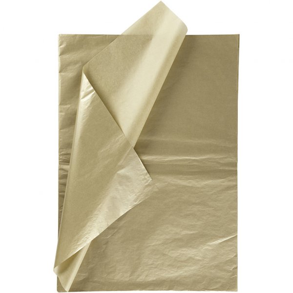 Seidenpapier - 6 Blatt - Gold