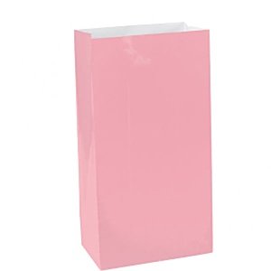 Papiertüten - Mini - Hellrosa - 12er-Pack Papiertüten - Mini - Hellrosa - 12er-Pack