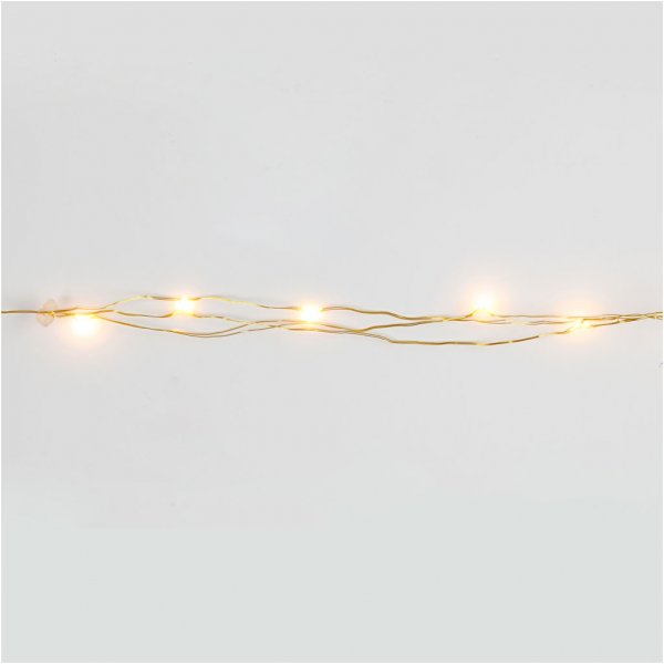 LED-Lichterkette - Gold - L: 3,15 m