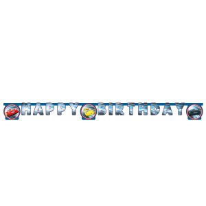 Girlande - Alles Gute zum Geburtstag - Autos - Ausgestanzt Girlande - Alles Gute zum Geburtstag - Autos - Ausgestanzt
