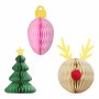 Geschenkaufsätze - Wabenmuster - 3er-Pack Geschenkaufsätze - Wabenmuster - 3er-Pack